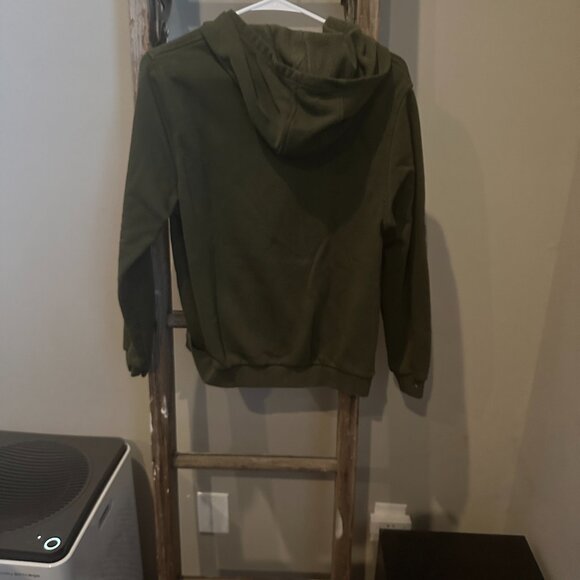Nike Olive Green Hoodie - Picture 3 of 4